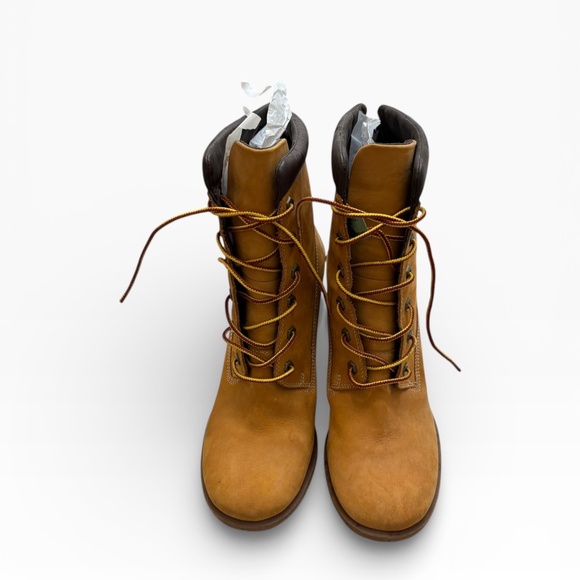 Timberland allington tan nubuck heel boots 8.5 - Picture 3 of 16